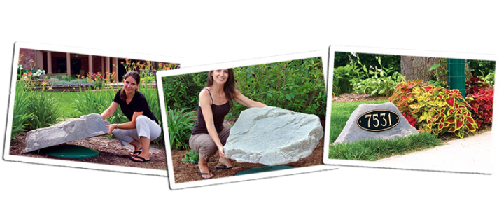 …with Faux Rocks that are Hollow,