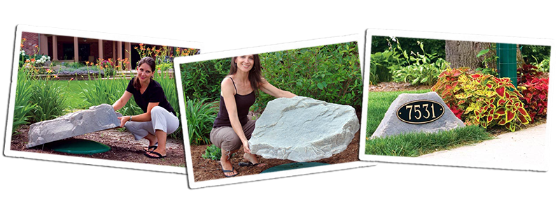 …with Faux Rocks that are Hollow,